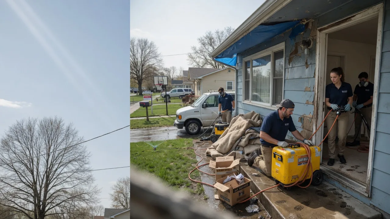 Basement Flood Cleanup in Aleppo, PA near me